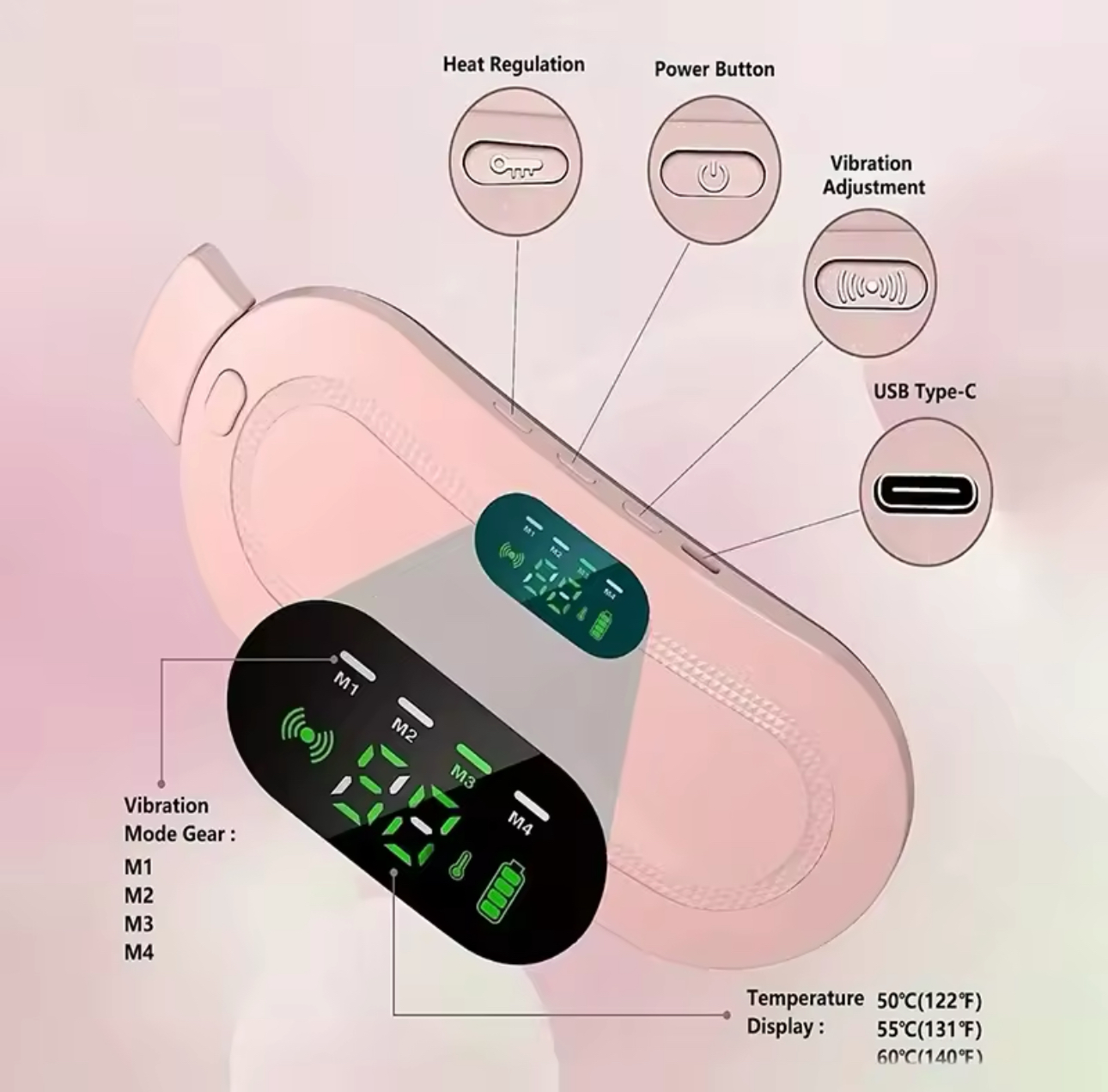 Miniatura 2 de CINTURON CALEFACTOR MENSTRUAL ALIVIA DOL